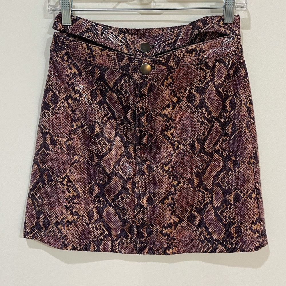 Slither Thru Print Skirt - FashionNova